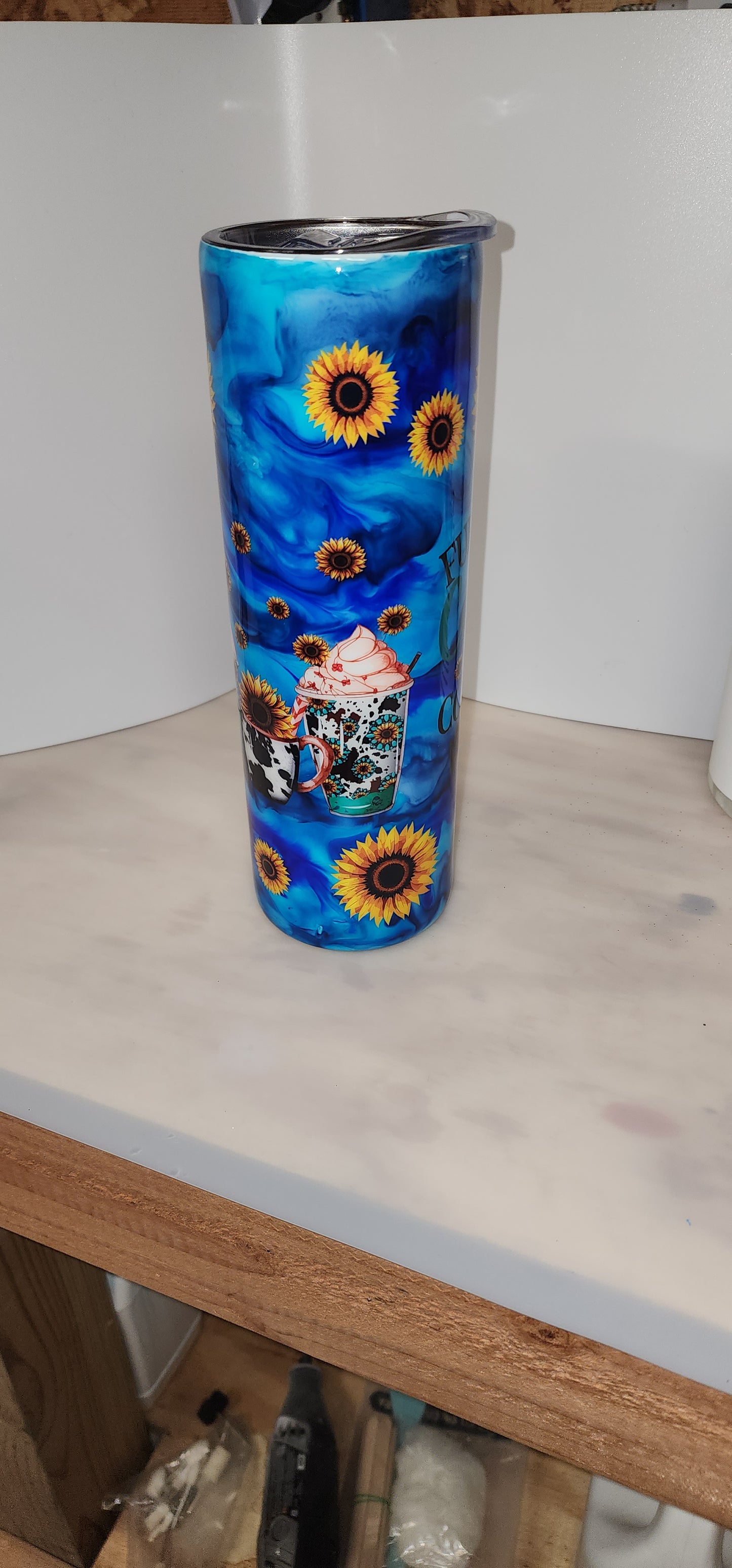 30oz Sunflower Tumbler