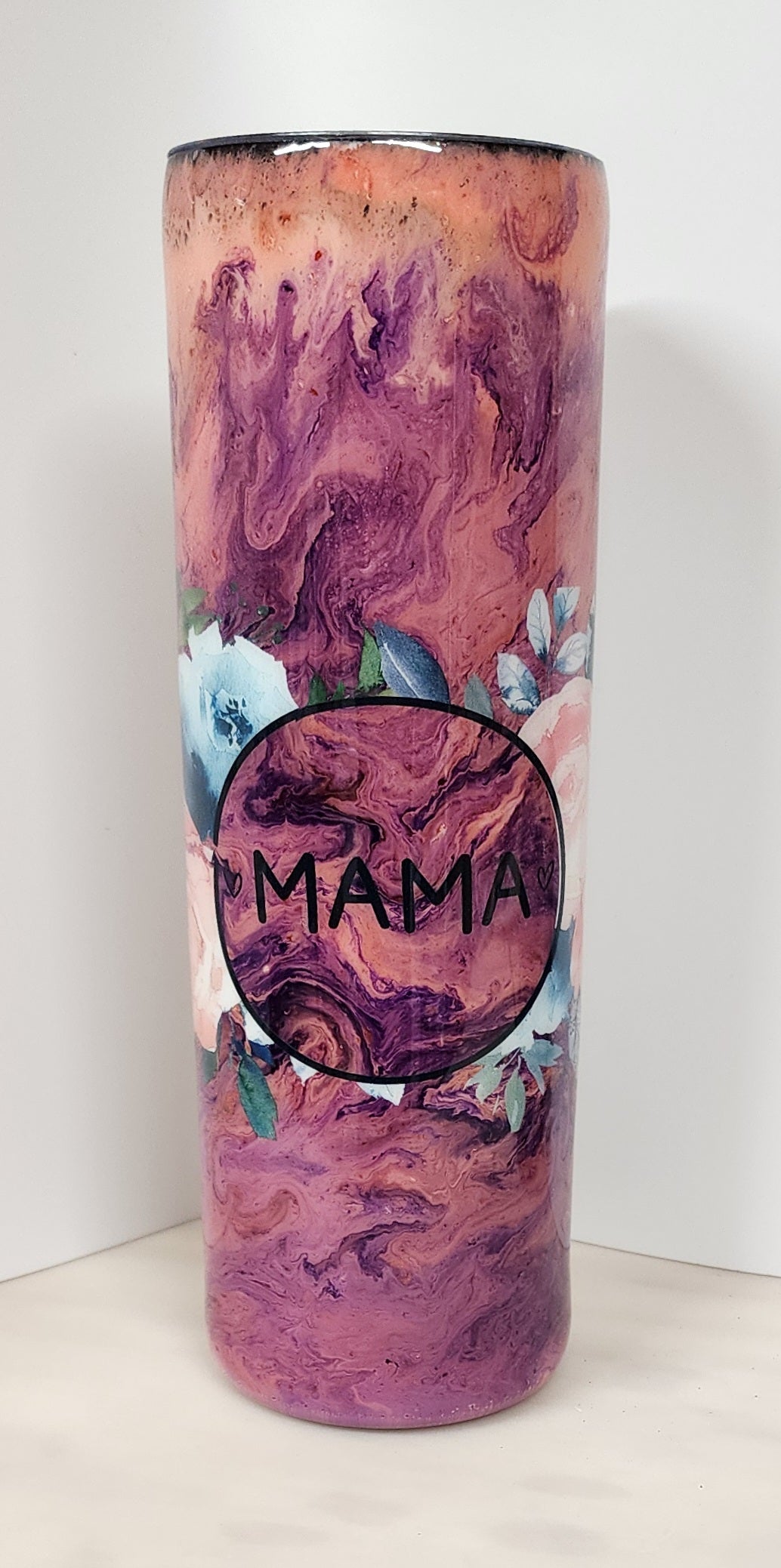 30oz Stainless Steel Tumbler. "MaMa" edition