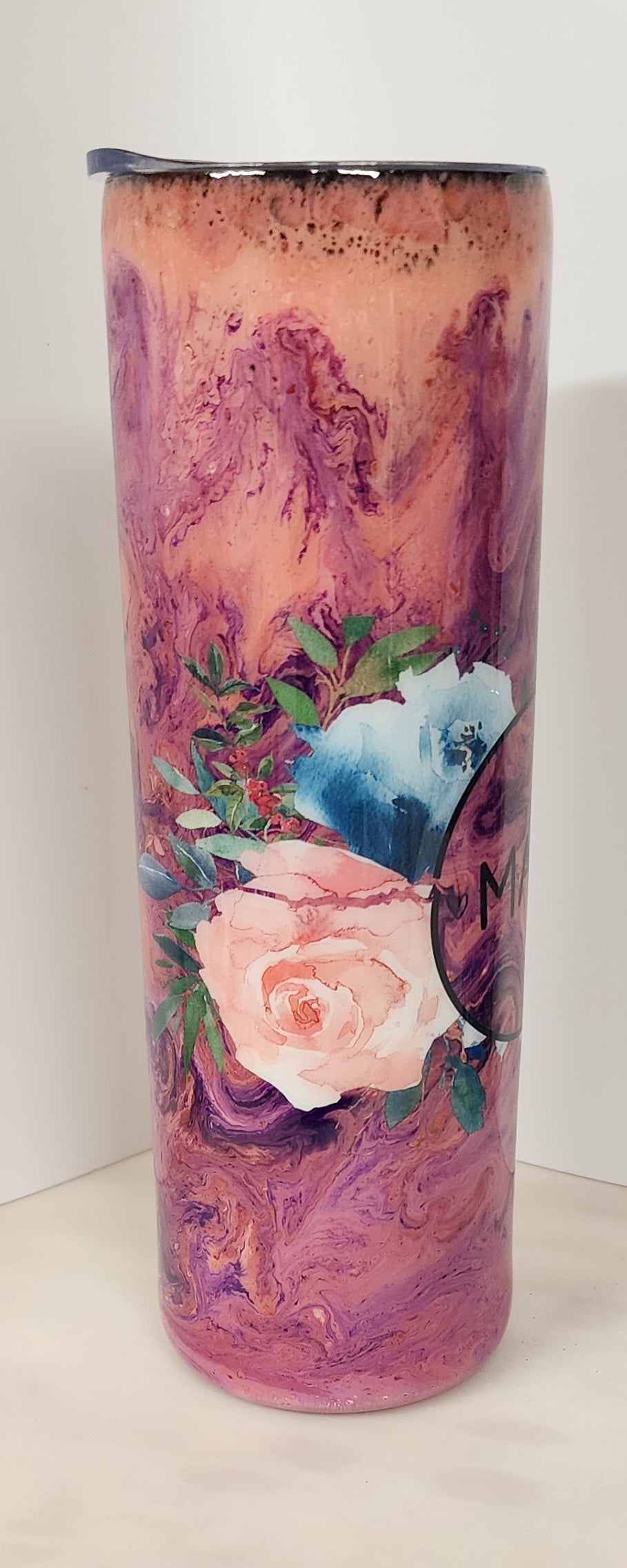 30oz Stainless Steel Tumbler. "MaMa" edition