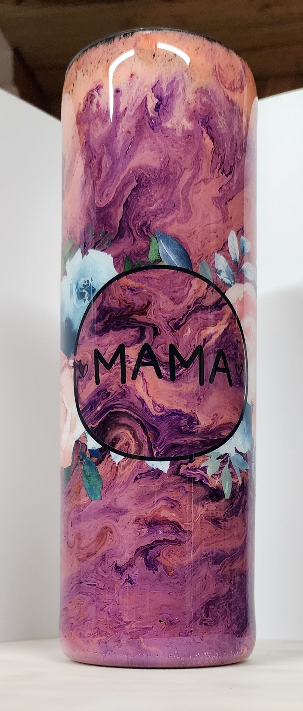 30oz Stainless Steel Tumbler. "MaMa" edition