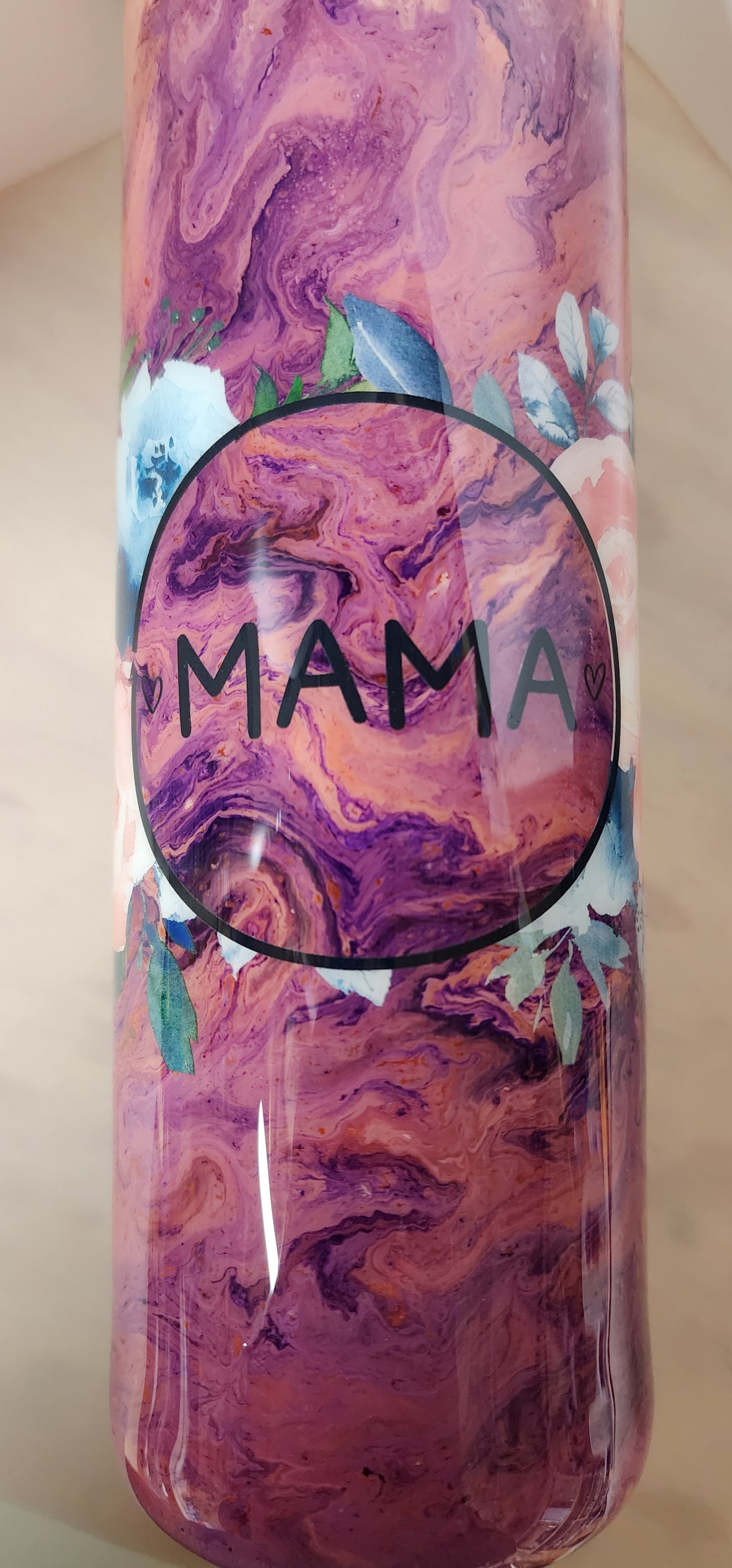 30oz Stainless Steel Tumbler. "MaMa" edition