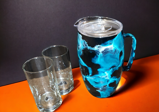 64oz Stainless Steel Pitcher - Custom.